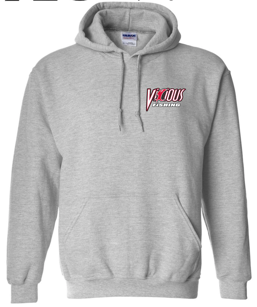 Load image into Gallery viewer, Vicious Classic Gray Hoodie
