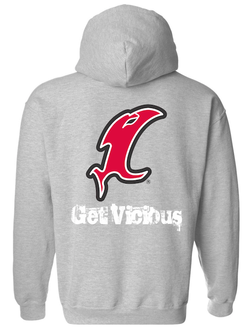 Load image into Gallery viewer, Vicious Classic Gray Hoodie
