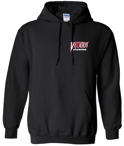 Load image into Gallery viewer, Vicious Classic Black Hoodie
