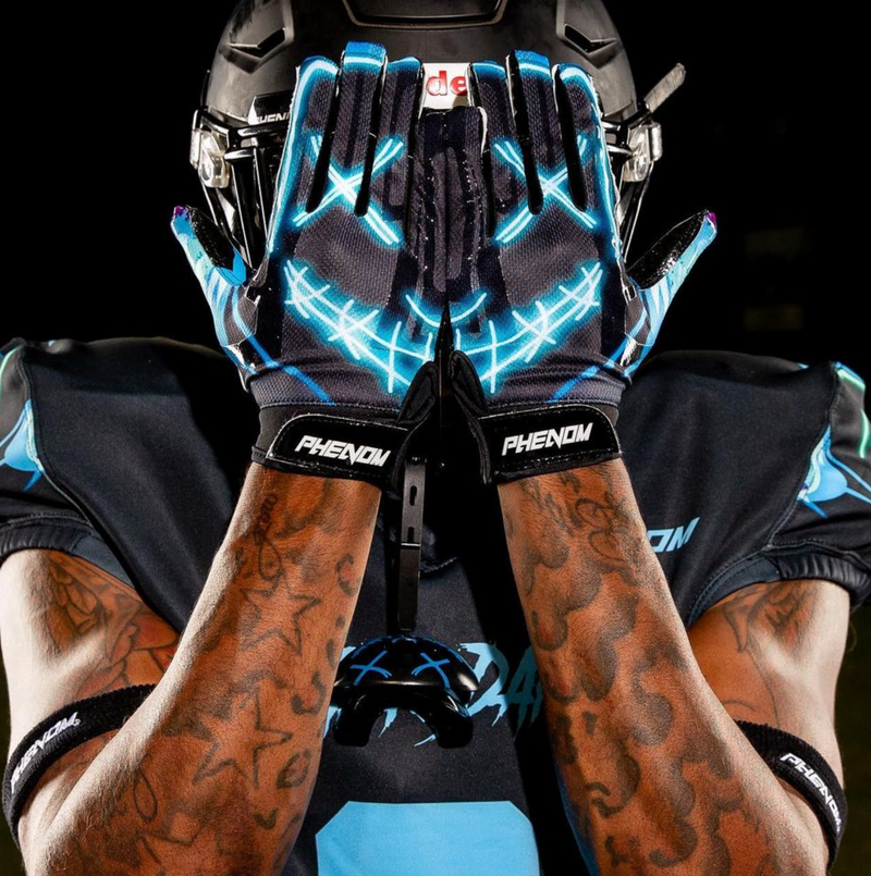 Load image into Gallery viewer, Phenom Elite AfterDark Football Gloves - VPS1
