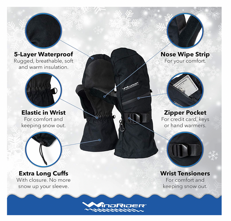 Load image into Gallery viewer, Rugged Waterproof Winter Mittens
