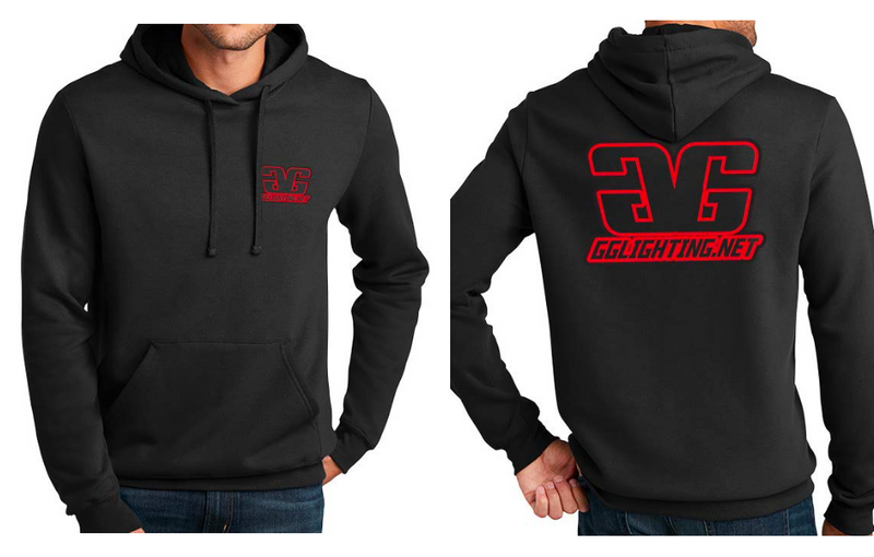 Load image into Gallery viewer, GGLighting Race Hoodie Black Size Large
