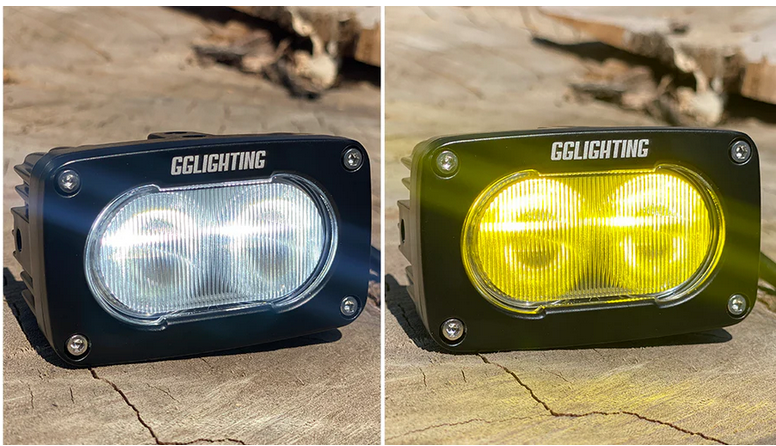 Load image into Gallery viewer, GP10 Offroad LED Pod Bundle Dual Color With Free Wiring Harness
