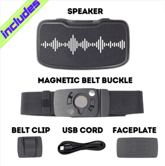 Bumpin' Belts - Bluetooth Belt Buckle Speaker - Skoutley Outdoors LLC
