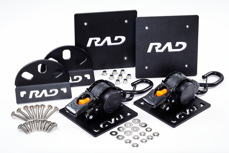 Load image into Gallery viewer, Universal RAD Deal — Mounted Ratchet Strap System for Every Truck
