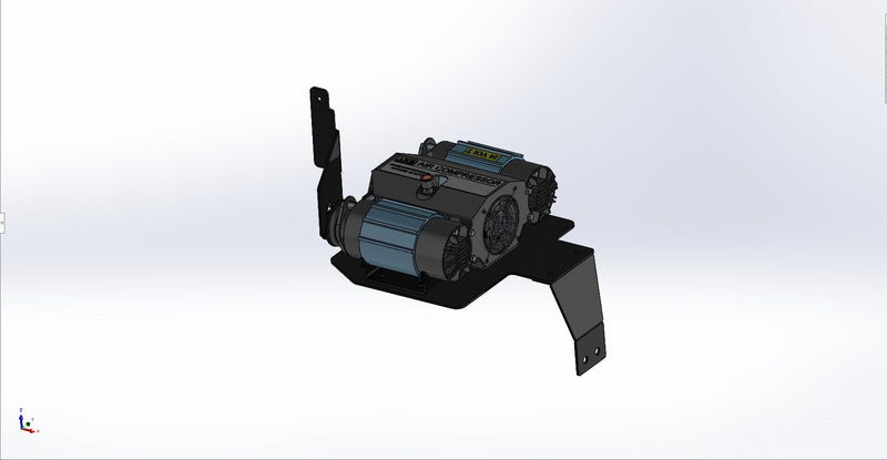Load image into Gallery viewer, 19+ 5th Generation RAM 1500 Engine Bay Compressor Mount
