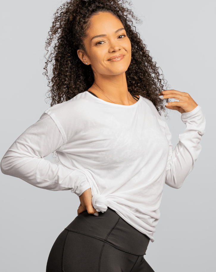 Load image into Gallery viewer, Hello Sunshine UPF Long Sleeve – No Headlights White
