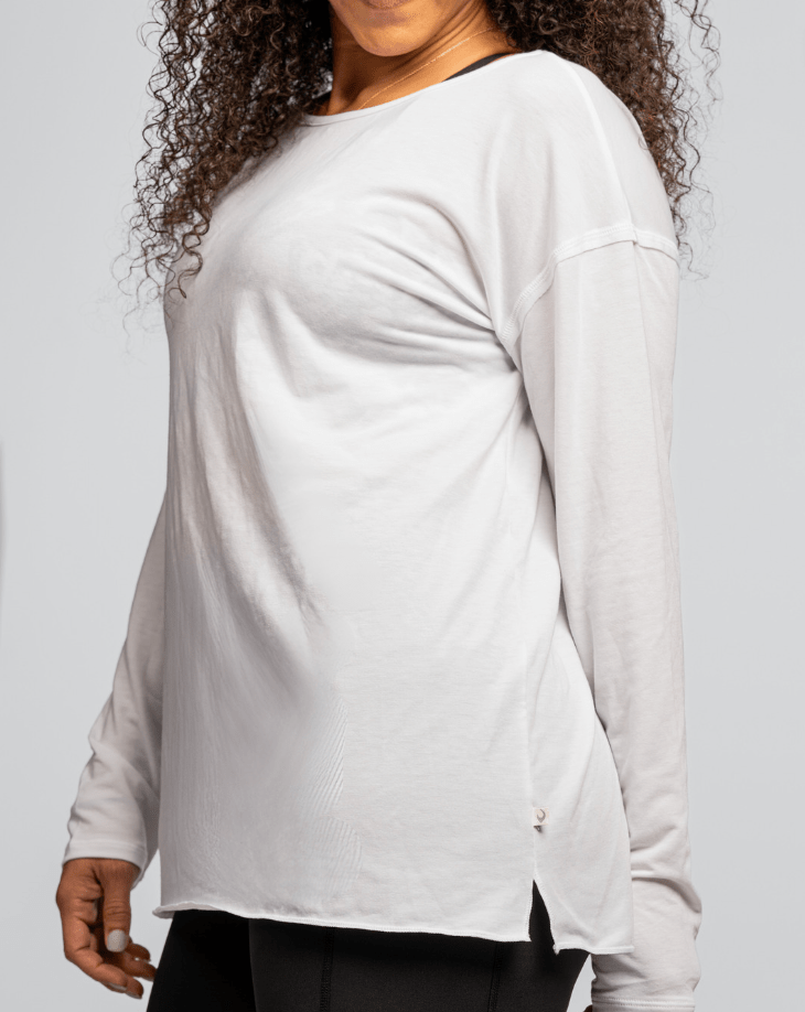 Load image into Gallery viewer, Hello Sunshine UPF Long Sleeve – No Headlights White
