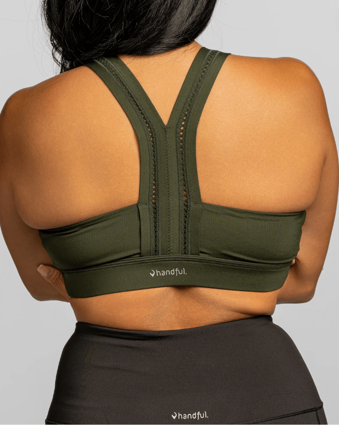 Load image into Gallery viewer, Y-Back Bra – JunipHer (Forest Green)

