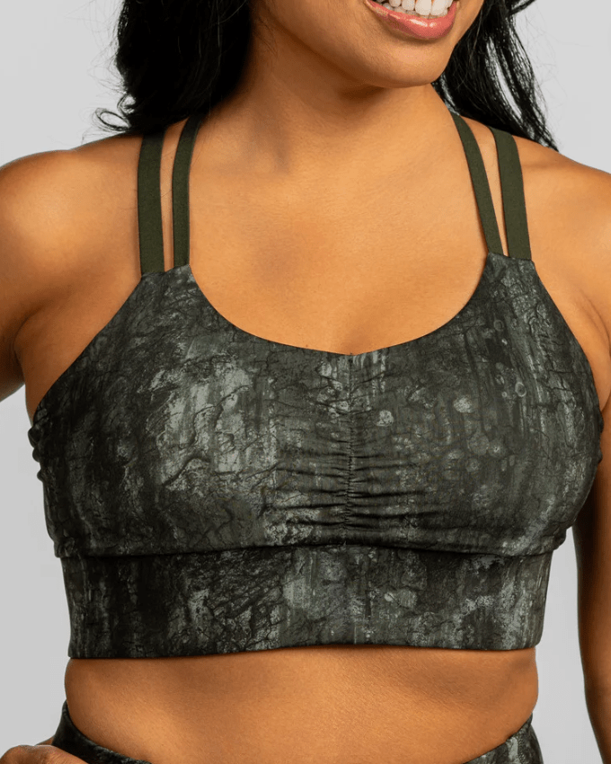 Load image into Gallery viewer, Double Down Bra – Nature Daze
