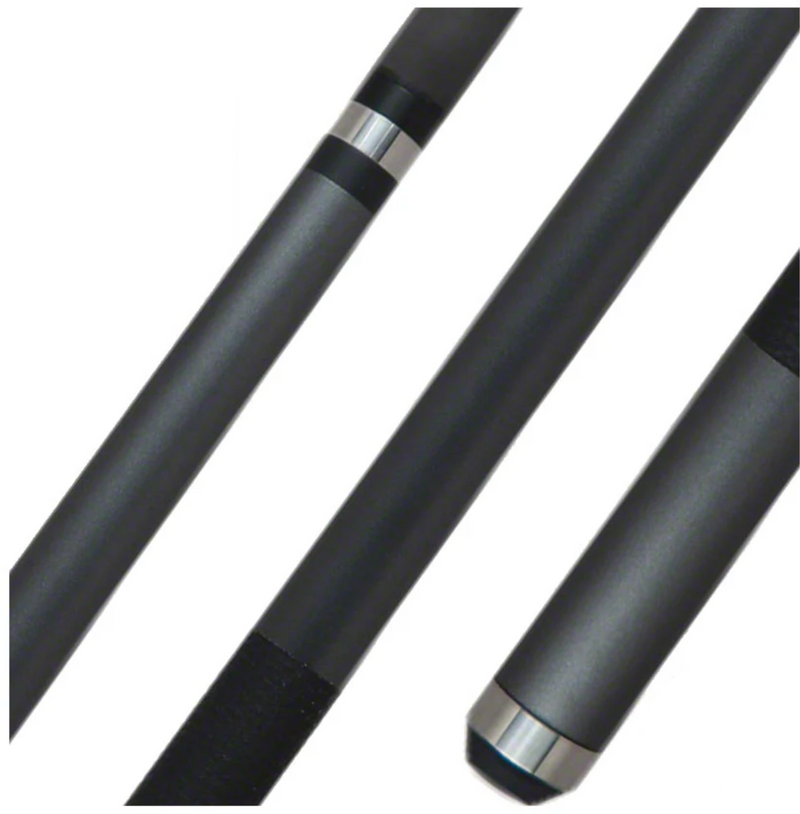 Load image into Gallery viewer, &quot;Bull Carbon&quot; Matte Maple Cue Stick Butt with Leather Lore Wrap
