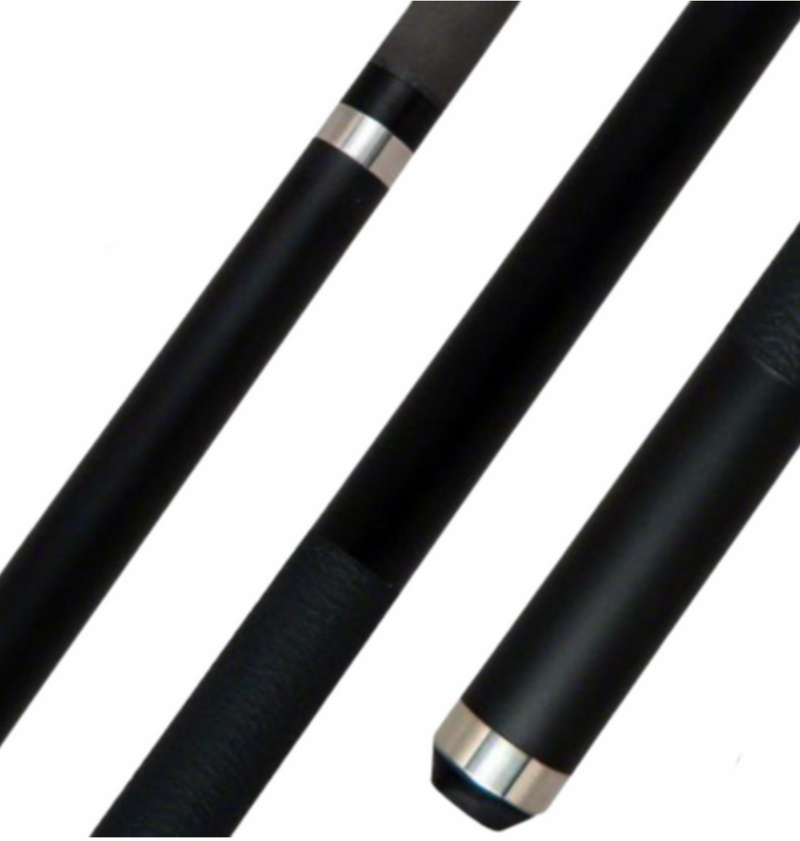 Load image into Gallery viewer, &quot;Bull Carbon&quot; Matte Maple Cue Stick Butt with Leather Lore Wrap
