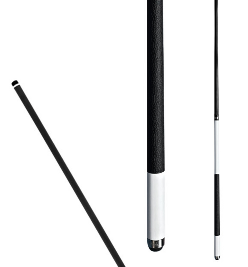 Load image into Gallery viewer, &quot;Bull Carbon&quot; Matte Maple Cue Stick Butt with Leather Lore Wrap
