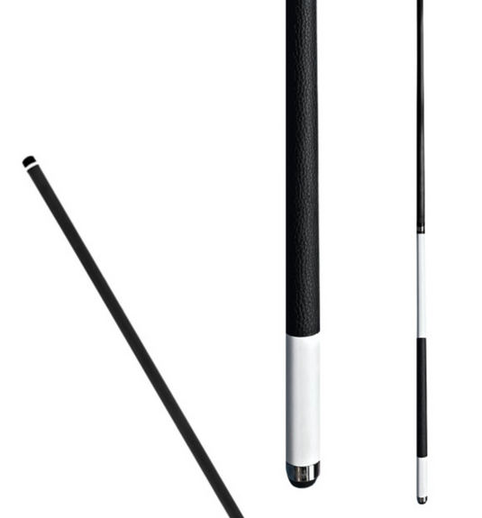 "Bull Carbon" Matte Maple Cue Stick Butt with Leather Lore Wrap