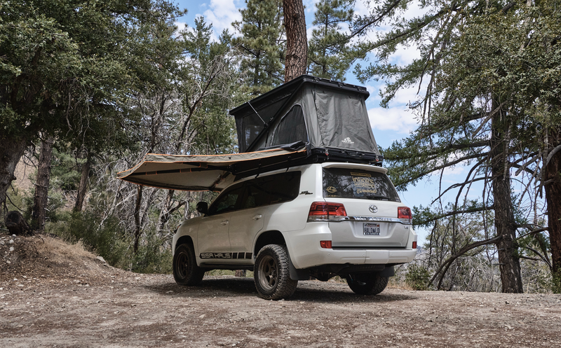 Load image into Gallery viewer, Alpine 61 Hardshell Rooftop Tent – Aluminum, 2–3 Person, 4-Season Overland Tent for SUVs &amp; Trucks – Black Compact Design
