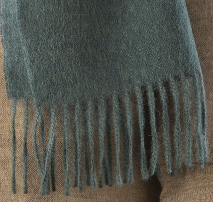 Load image into Gallery viewer, Solid Weave Brushed Alpaca Scarf
