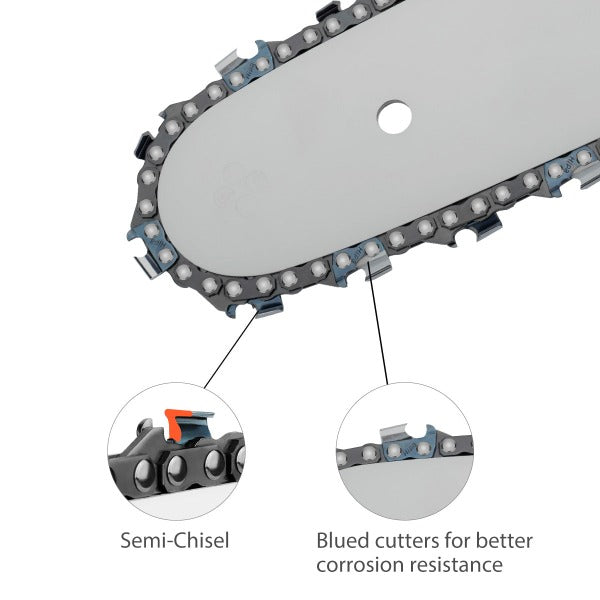 Load image into Gallery viewer, 16 Inch MS210 Chain 3/8 LP Pitch .043 Gauge 55 DL for Stihl MS170 MS180 MS 210 017 018 MS180C MS170C Chainsaw #61 PMM3 55 90PX055G
