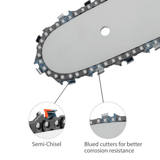 16 Inch MS210 Chain 3/8 LP Pitch .043 Gauge 55 DL for Stihl MS170 MS180 MS 210 017 018 MS180C MS170C Chainsaw