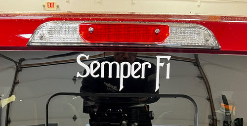 Semper Fi Decals