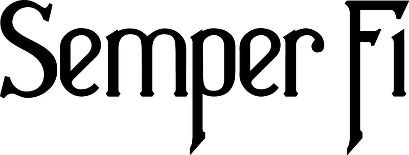 Load image into Gallery viewer, Semper Fi Decals
