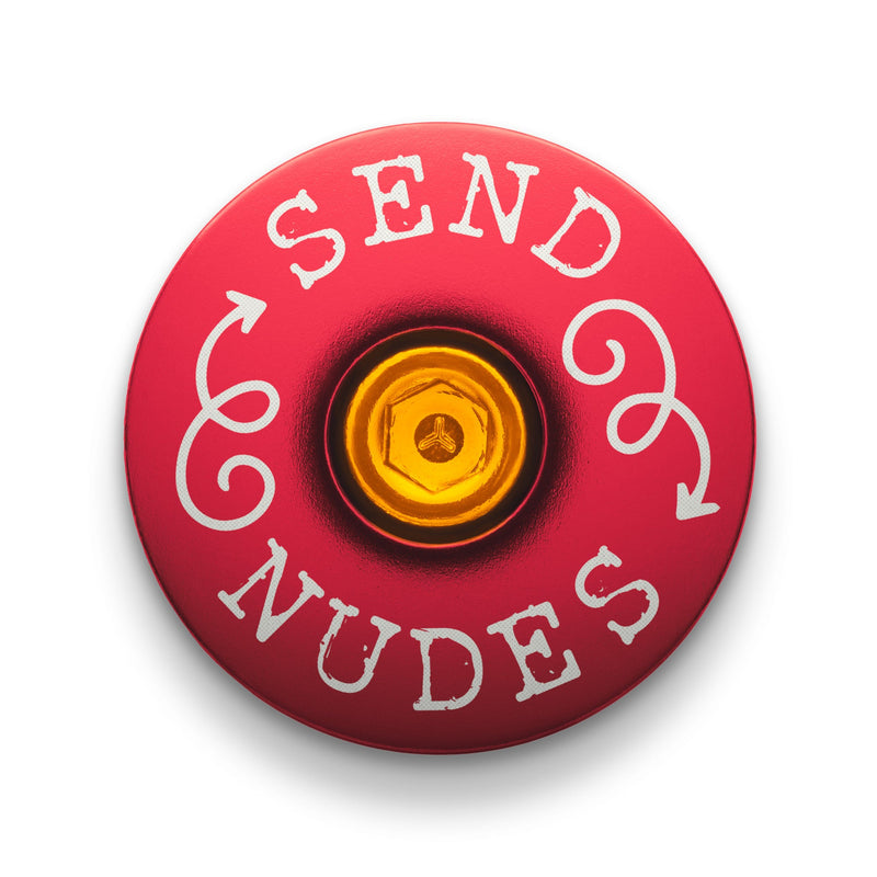 Load image into Gallery viewer, Send Nudes Bicycle Headset Cap
