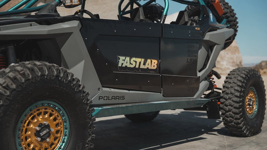FastLab UTV Rock Slider Steps for Polaris RZR Pro R / Turbo R / Pro XP 4 Seat