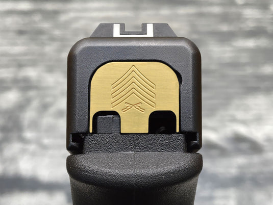 Milspin USMC Glock Slide Back Plates (Most Popular)