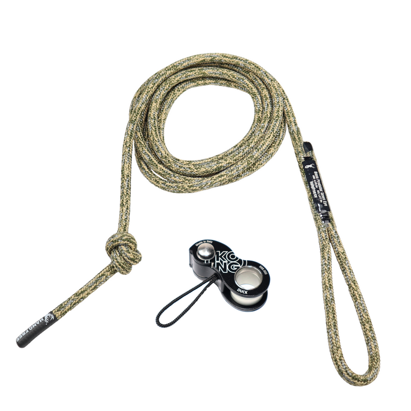 Load image into Gallery viewer, 8mm Predator™ Deluxe Sewn Tree Tether &amp; Lineman's Belts
