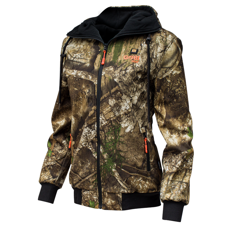 Load image into Gallery viewer, Shadow Women's Heated Hunting Hoodie - Available in Mossy Oak® and Real Tree®
