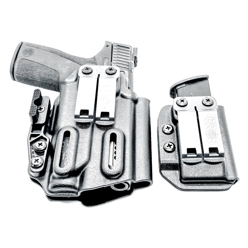 Load image into Gallery viewer, Smith &amp; Wesson M&amp;P Shield X &amp; TLR-7 Sub IWB Holster with Magazine Carrier Combo

