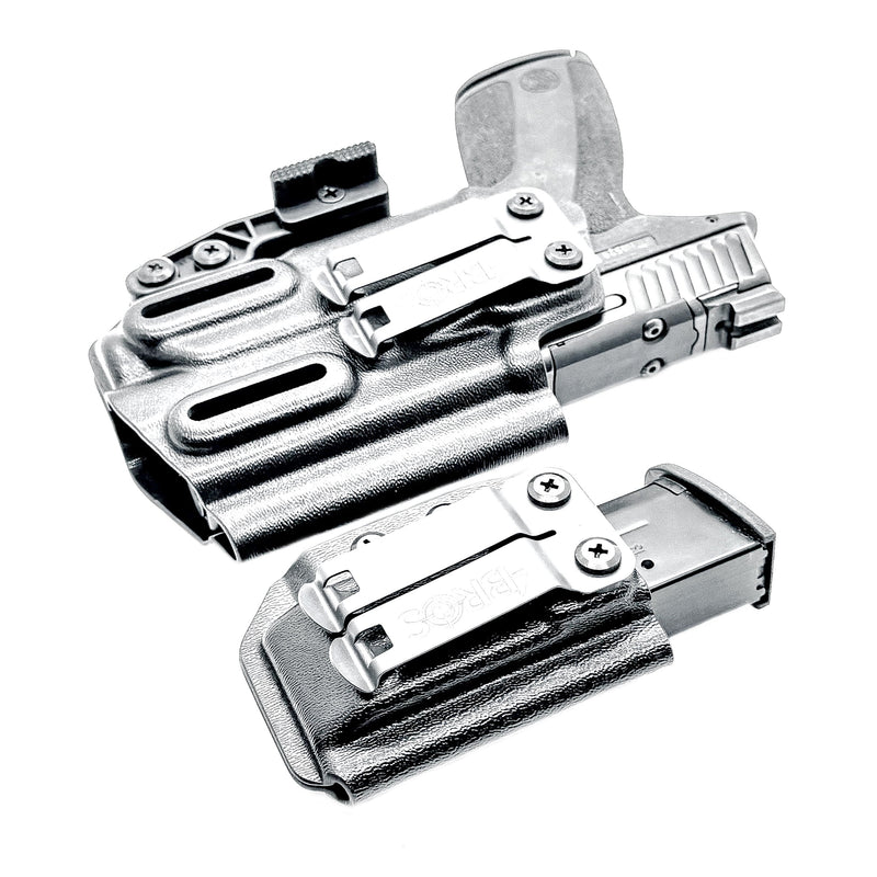 Load image into Gallery viewer, Smith &amp; Wesson M&amp;P Shield X &amp; TLR-7 Sub IWB Holster with Magazine Carrier Combo
