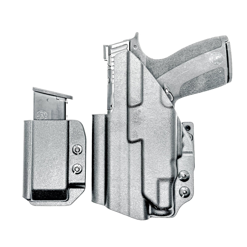Load image into Gallery viewer, Smith &amp; Wesson M&amp;P Shield X &amp; TLR-7 Sub IWB Holster with Magazine Carrier Combo
