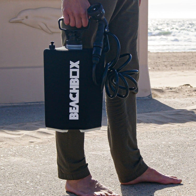 Load image into Gallery viewer, BeachBox Portable Shower Tank &#39;Black&#39;
