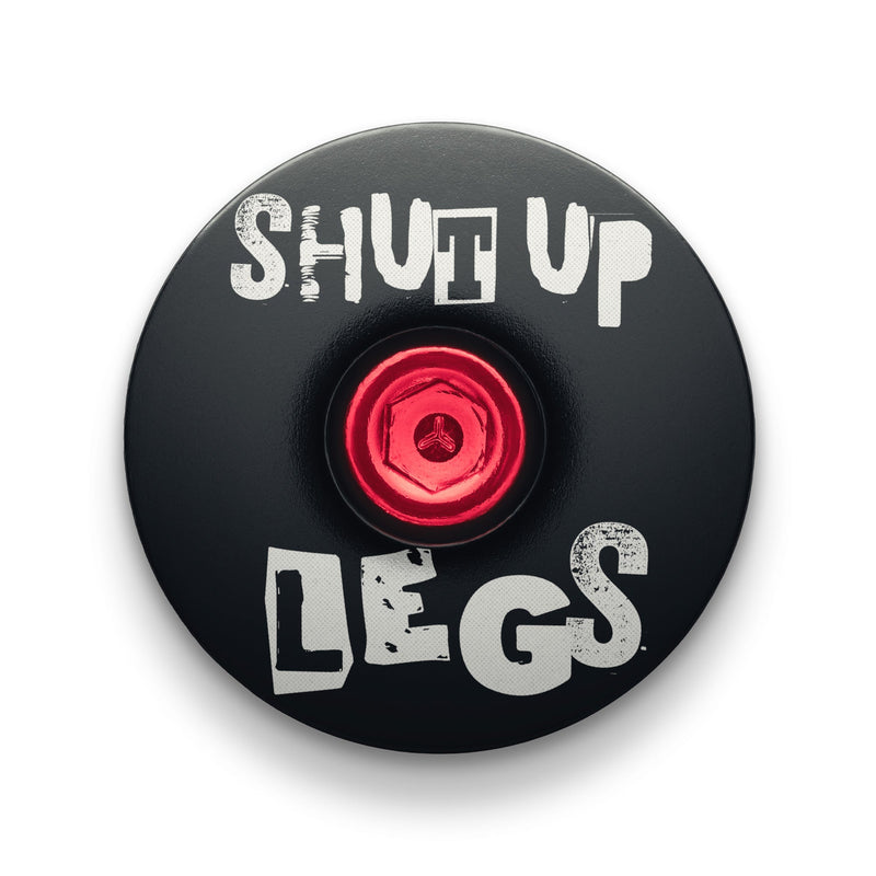 Load image into Gallery viewer, Shut Up Legs! Custom Bicycle Headset Cap
