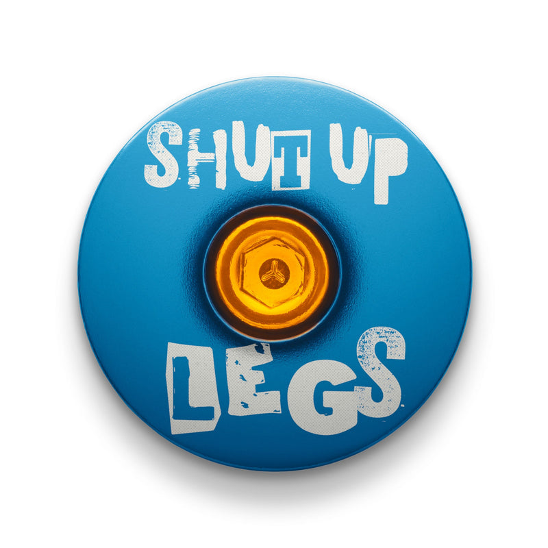Load image into Gallery viewer, Shut Up Legs! Custom Bicycle Headset Cap
