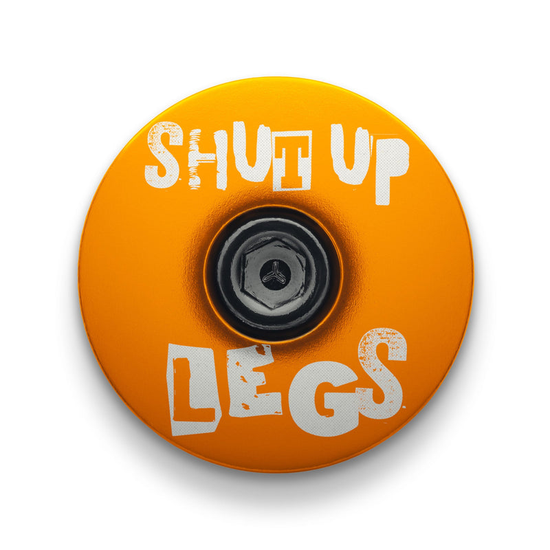 Load image into Gallery viewer, Shut Up Legs! Custom Bicycle Headset Cap
