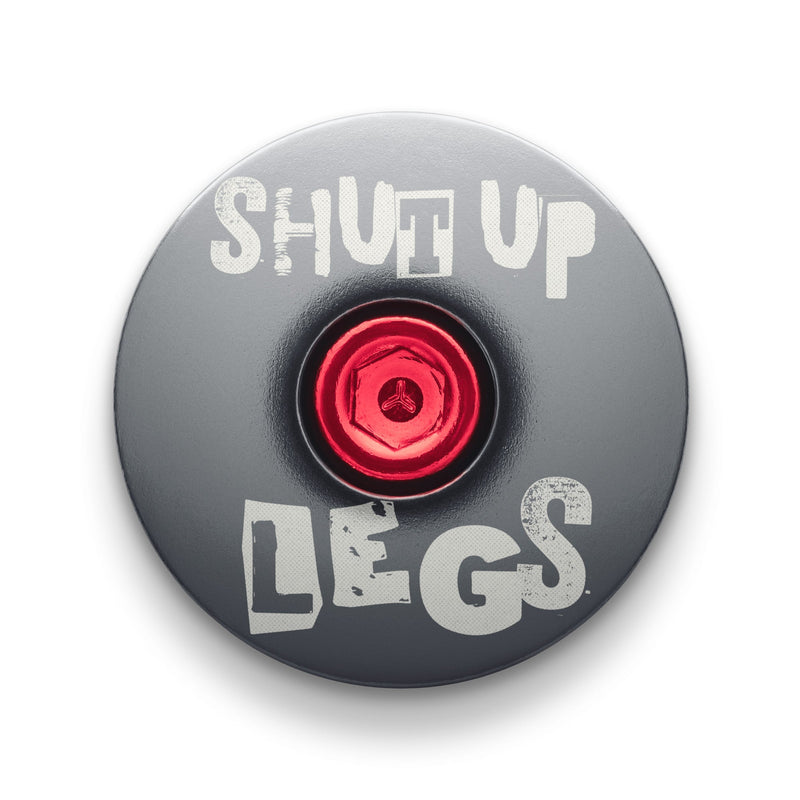 Load image into Gallery viewer, Shut Up Legs! Custom Bicycle Headset Cap
