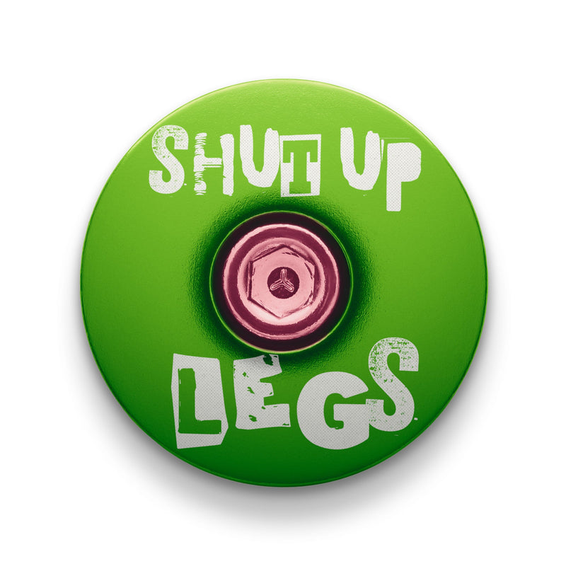 Load image into Gallery viewer, Shut Up Legs! Custom Bicycle Headset Cap
