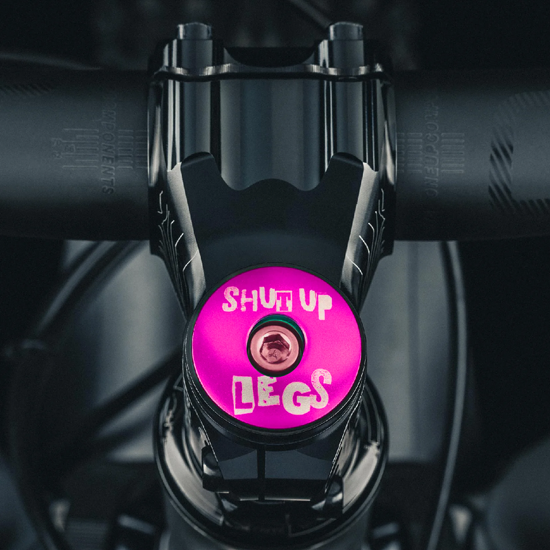 Load image into Gallery viewer, Shut Up Legs! Custom Bicycle Headset Cap
