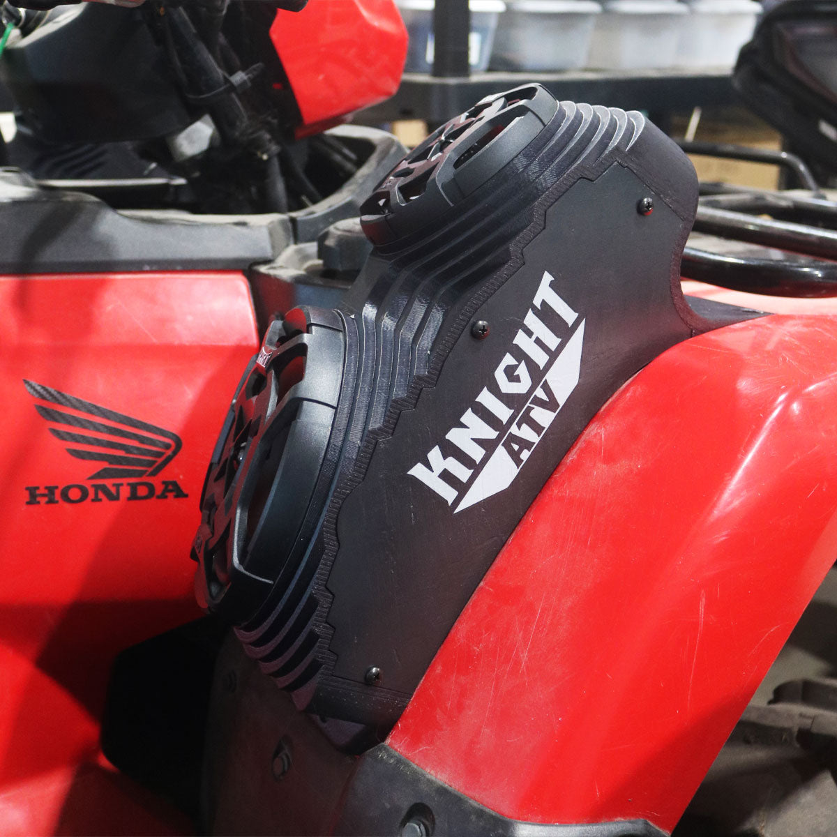 2014+ Honda Foreman and Rubicon Double Fender Speaker Housings Only