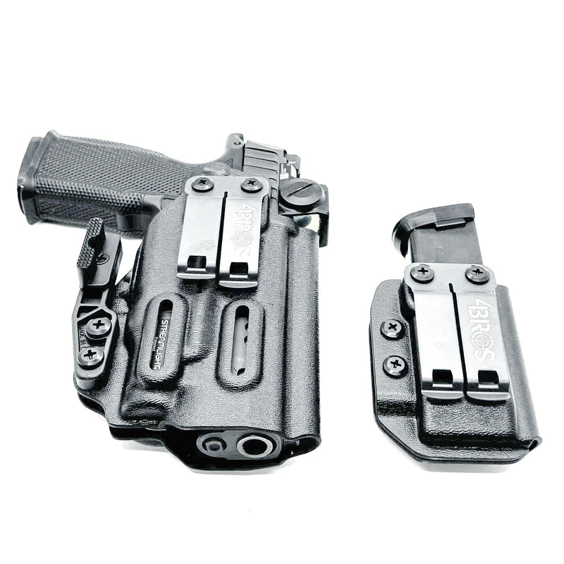 Load image into Gallery viewer, Sig P365-FUSE &amp; Icarus Precision A.C.E. Module &amp; TLR-7 Sub IWB Holster with Magazine Carrier Combo

