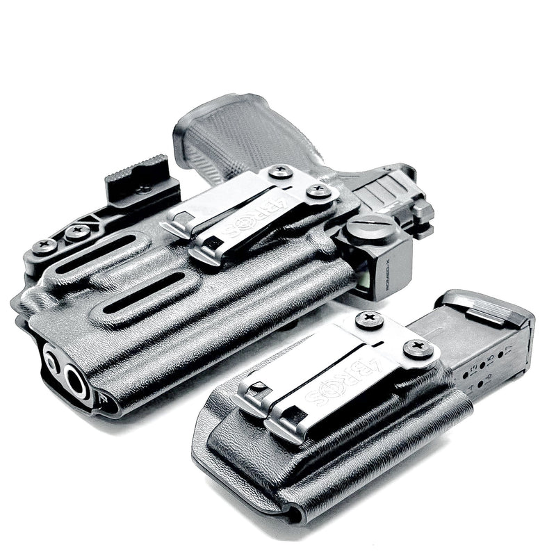 Load image into Gallery viewer, Sig P365-FUSE &amp; Icarus Precision A.C.E. Module &amp; TLR-7 Sub IWB Holster with Magazine Carrier Combo
