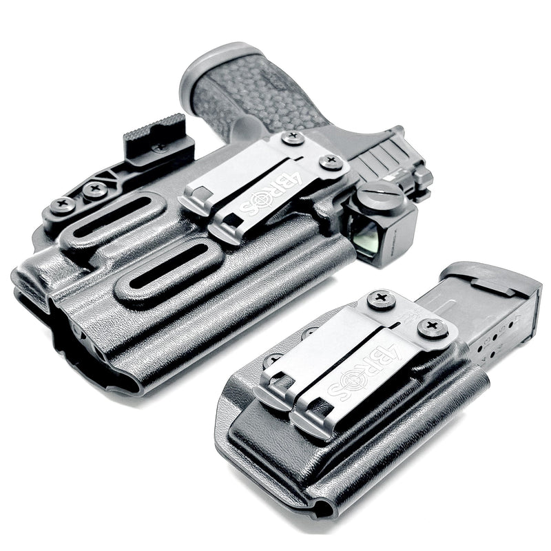 Load image into Gallery viewer, Sig P365-FUSE &amp; TLR-7 X or HL-X IWB Holster with Magazine Carrier Combo
