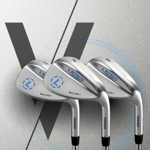 Load image into Gallery viewer, Lazrus Milled V Wedges Set or Individual (52°, 56° &amp; 60°)
