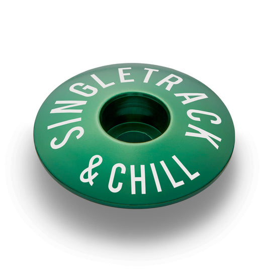 Singletrack & Chill Bicycle Headset Cap