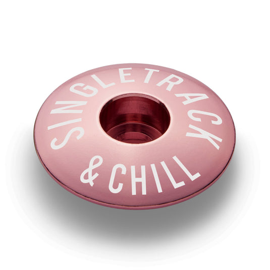 Singletrack & Chill Bicycle Headset Cap