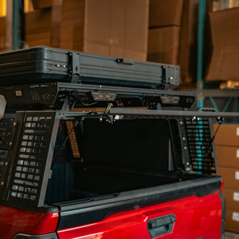 Load image into Gallery viewer, Overland Bed Rack Rear Hatch With Gas Struts for 2005+ Toyota Tacoma
