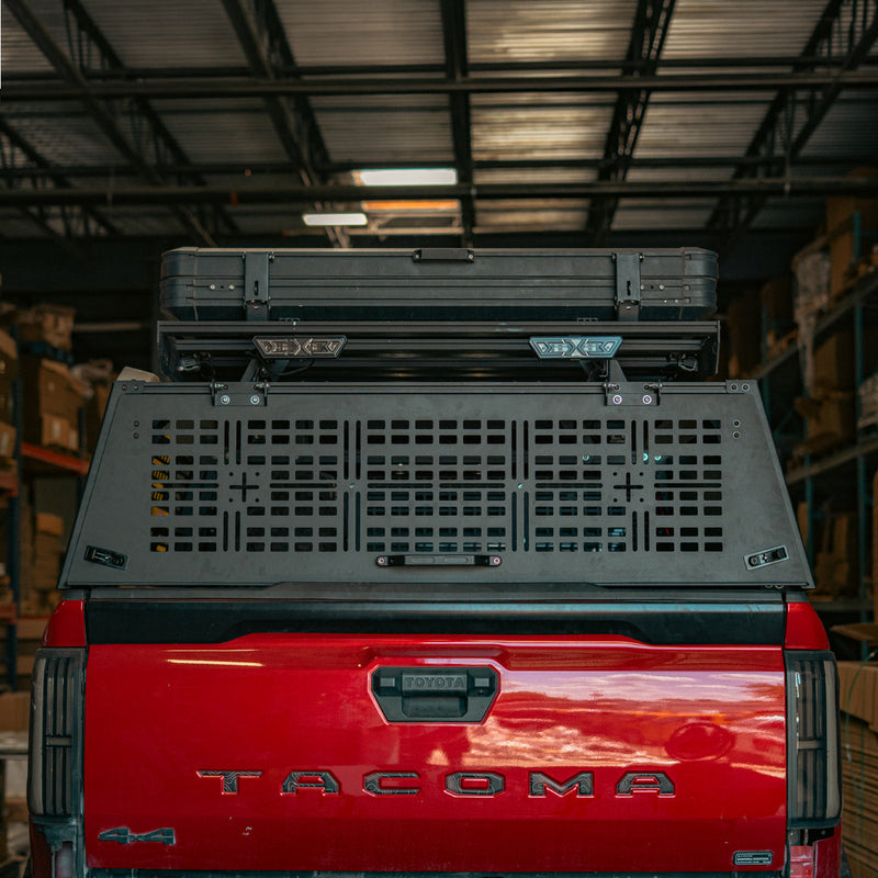 Load image into Gallery viewer, Overland Bed Rack Rear Hatch With Gas Struts for 2005+ Toyota Tacoma
