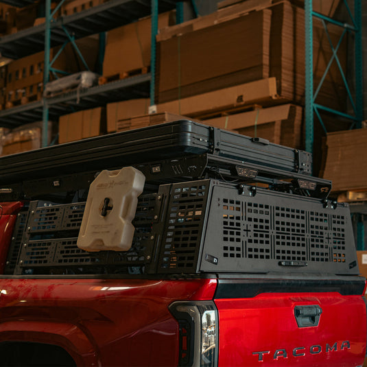 Overland Bed Rack Rear Hatch With Gas Struts for 2005+ Toyota Tacoma