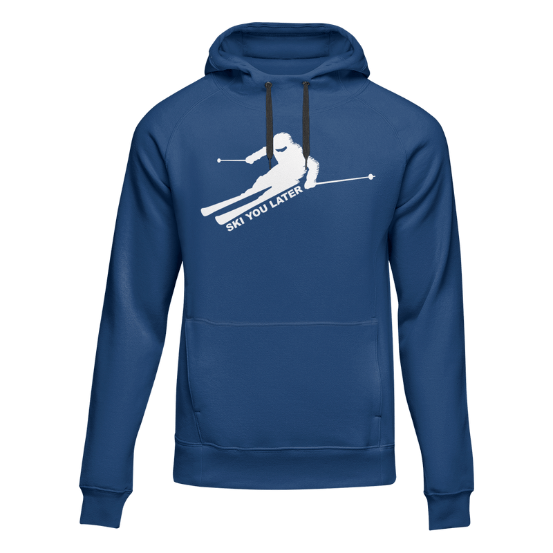 Load image into Gallery viewer, Ski You Later Adult Fleece Hooded Sweatshirt
